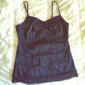 Sexy Satin Dress Top - Figure Flattering with Lace